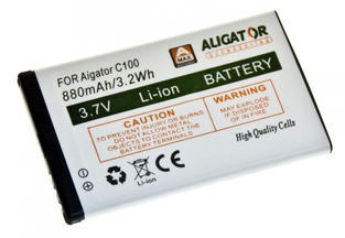 ALIGATOR V710/C100 baterie 880mAh Li-Ion