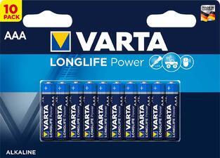 Varta Longlife Power AAA Baterie 10ks (EU Blister)