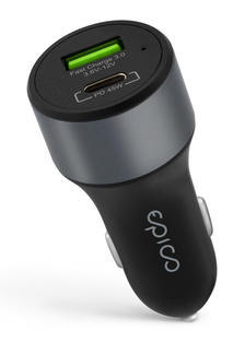 Epico 45W PD Car Charger - Space Grey