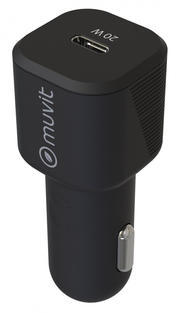 MUVIT For Change Car Charger PD 20W, Black