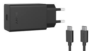 Sony XQZ-UC1 Fast Charger+kabel USB-C/USB-C, Black