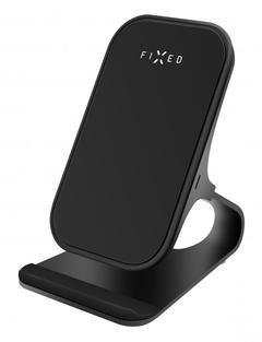 FIXED Frame Wireless Charge stojánek 15W, Black   