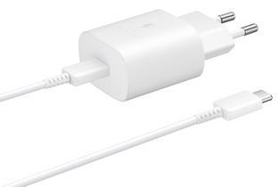 Samsung EP-TA800XB Fast Charger 25W+kabel 1m,White