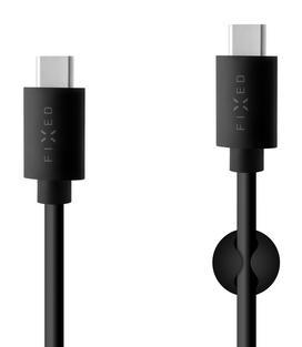 FIXED datový kabel USB-C/USB-C, USB 2.0, 1m, Black
