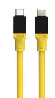 Tactical Fat Man Cable USB-C/Lightning 1m, Yellow