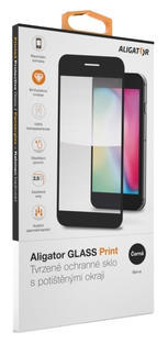 Aligator GLASS PRINT Motorola G72, Black