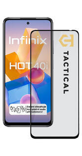 Tactical Glass 5D Infinix Hot 40i, Black