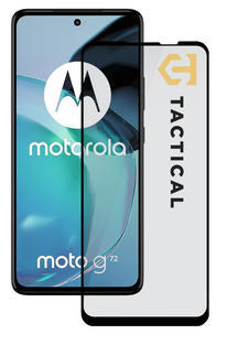 Tactical Glass 5D Motorola G72, Black