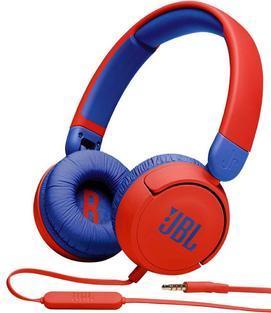JBL JR310 kabelová stereo sluchátka, Red/Blue