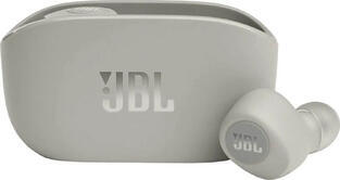 JBL Vibe 100TWS bezdrátová sluchátka, Sand Ivory