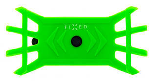 FIXED Bikee silikonový držák na kolo 4-6,5", Green