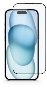 Epico Sapphire Glass iPhone 15 + aplikátor Black