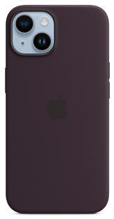 iPhone 14 Silicone Case MagSafe - Elderberry