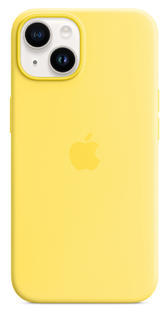 iPhone 14 Silicone Case MagSafe - Canary Yellow