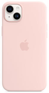 iPhone 14 Plus Silicone Case MagSafe - Chalk Pink