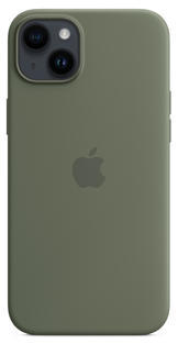 iPhone 14 Plus Silicone Case MagSafe - Olive