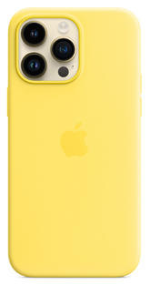 iPhone 14 Pro Max Silicone Case MagSafe - Canary Y