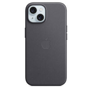 iPhone 15 FineWoven Case MagSafe Black