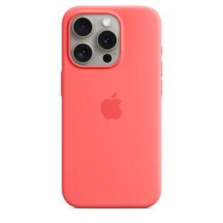 iPhone 15 Pro Silicone Case MagSafe Guava