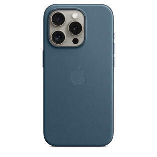 iPhone 15 Pro FineWoven Case MagSafe Pacific Blue