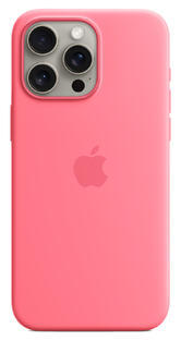 iPhone 15 Pro Max Silicone Case MagSafe Pink