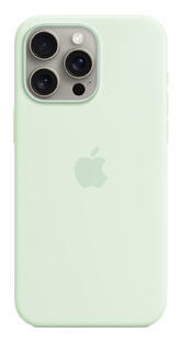 iPhone 15 Pro Max Silicone Case MagSafe Soft Mint