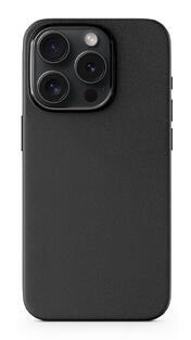 Epico Mag+ Leather Case iPhone 15 Pro Black