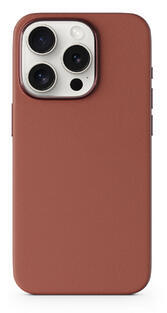 Epico Mag+ Leather Case iPhone 15 Pro Max Brown
