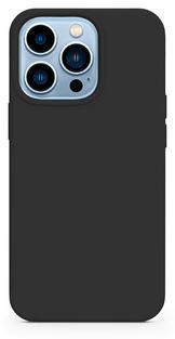 Epico Silicone Case Magnetic iPhone 13, Black