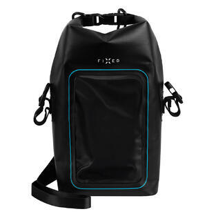 FIXED Float Bag 3L voděodolný vak s kapsou, Black