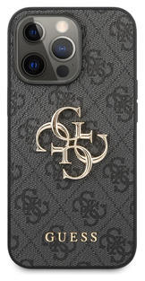 Guess Big 4G Metal Logo Case iPhone 13 Pro, Grey