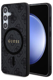 Guess 4G Colored Ring MagSafe Galaxy S24, Black