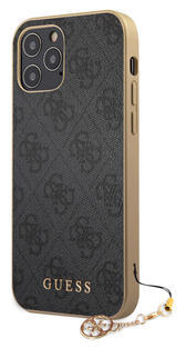 Guess Charms Hard Case 4G iPhone 12/12 Pro, Grey