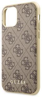 Guess Charms Hard Case 4G iPhone 11, Brown