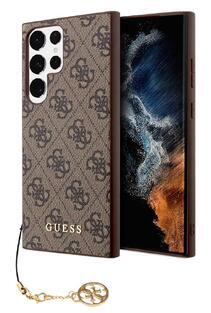 Guess 4G Charms kryt Samsung Galaxy S24 Ultra,Brow