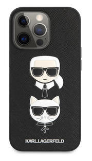 Karl Lagerfeld Saffiano Case iPhone 13 Pro, Black