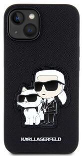 Karl Lagerfeld Karl&Choupette Case iPhone 14,Black