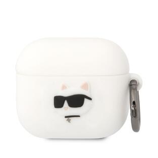 Karl Lagerfeld 3D Logo NFT Choupette Airpods 3,Whi
