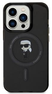 Karl Lagerfeld IML Ikonik Mag. iPhone 15 Pro Black