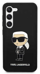Karl Lagerfeld L. Silicon Ikonik Samsung S23+,Blac