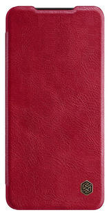 Nillkin Qin Book pouzdro Samsung S21 FE, Red
