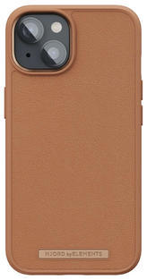 Njord Genuine Leather Case iPhone 13/14, Cognac