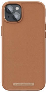 Njord Genuine Leather Case iPhone 14 Plus, Cognac