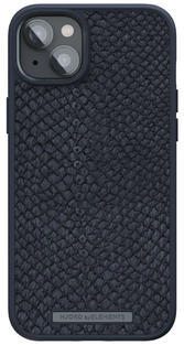 Njord Salmon Leather Case iPhone 14 Plus, Black