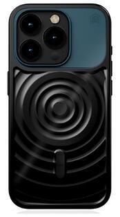 STM Reawaken Ripple MagSafe Case iPhone 15, Black