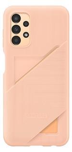 Samsung Back Cover with Card Pocket A13 5G, Peach