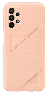 Samsung Back Cover with Card Pocket A23 5G, Peach