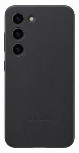Samsung Leather Case Galaxy S23, Black