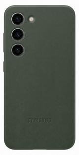 Samsung Leather Case Galaxy S23, Green