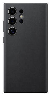 Samsung Vegan Leather Case Galaxy S24 Ultra, Black